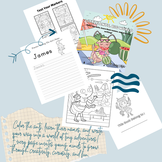 Coloring book for kids - 4KidsCreationArt